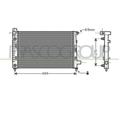 ME320R004_1.JPG Radiatore Per Mercedes A Class (w168) Dal 1997 Al 2001