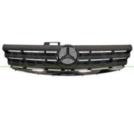 Griglia Radiatore Nera Con Modanatura Cromata Per Mercedes A Class (w169) Dal 2004 Al 2007