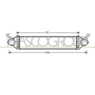 Intercooler Per Mercedes A Class (w169) Dal 2004 Al 2007