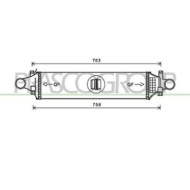 Intercooler Per Mercedes A Class (w176) Dal 2012 Al 2015