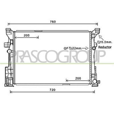 ME328R001_1.JPG Radiatore Per Mercedes A Class (w176) Dal 2012 Al 2015