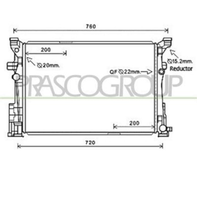 ME328R002_1.JPG Radiatore Per Mercedes A Class (w176) Dal 2012 Al 2015