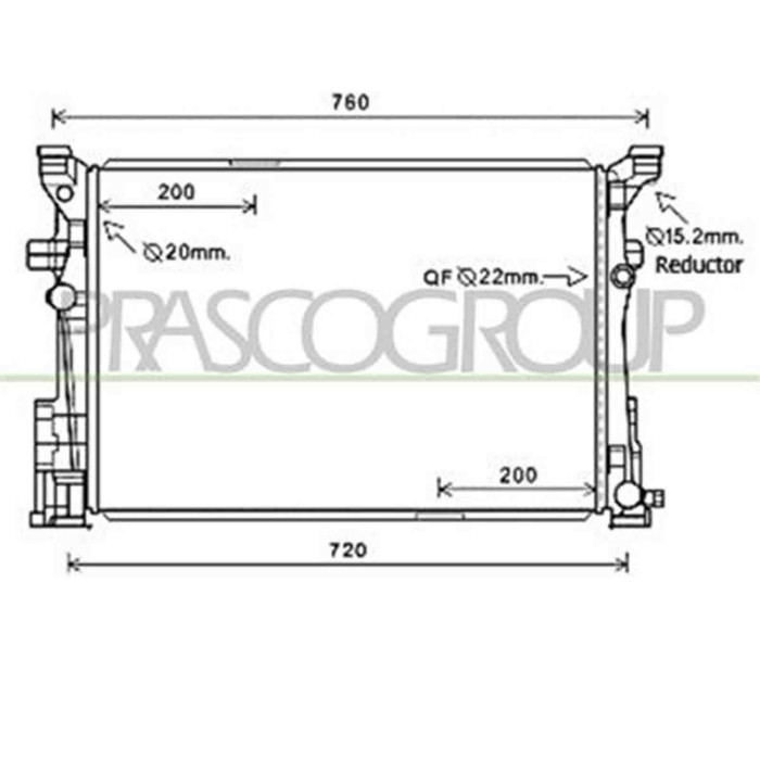 ME328R002_1.JPG Radiatore Per Mercedes A Class (w176) Dal 2012 Al 2015