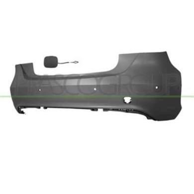 ME3301061_1.JPG Paraurti Posteriore Con Primer Per Mercedes A Class (w176) Dal 2015 Al 2018