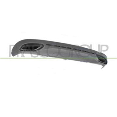 ME3321861_1.JPG Spoiler Paraurti Posteriore Nero Goffrato Per Mercedes A Class (w177) Dal 2018