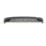Spoiler Paraurti Posteriore Nero Goffrato Per Mercedes A Class (w177) Dal 2018