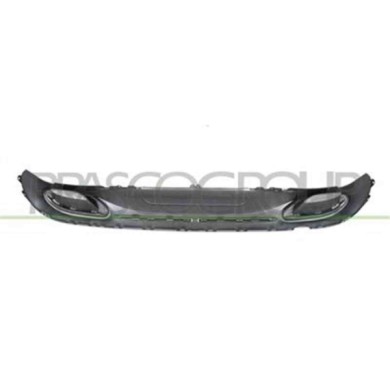 ME3321861_3.JPG Spoiler Paraurti Posteriore Nero Goffrato Per Mercedes A Class (w177) Dal 2018