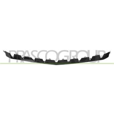 ME3331245_1.JPG Modanatura Inferiore Centrale Nera Lucida Per Mercedes A Class (w177) 5 Porte Amg/amg Line Dal 2018