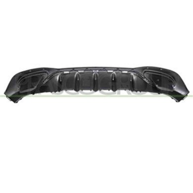 ME3331871_1.JPG Spoiler Paraurti Posteriore Nero/goffrato Per Mercedes A Class (w177) 5 Porte Amg/amg Line Dal 2018
