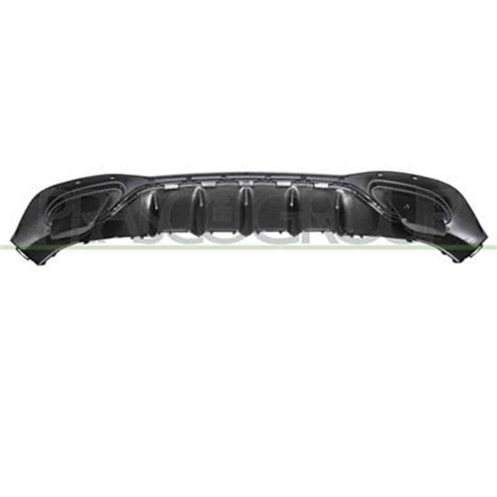 ME3331871_1.JPG Spoiler Paraurti Posteriore Nero/goffrato Per Mercedes A Class (w177) 5 Porte Amg/amg Line Dal 2018