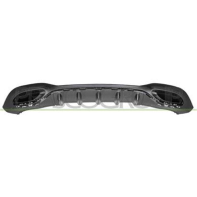 ME3331871_2.JPG Spoiler Paraurti Posteriore Nero/goffrato Per Mercedes A Class (w177) 5 Porte Amg/amg Line Dal 2018