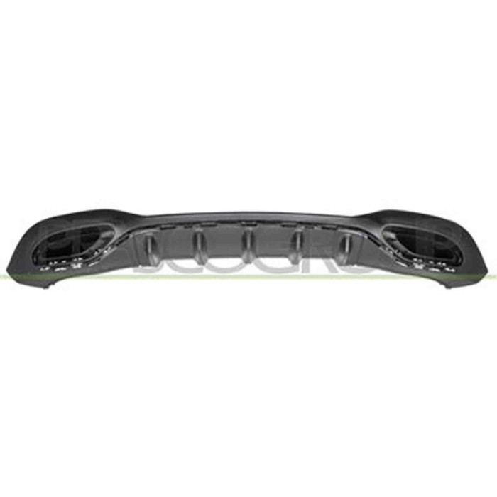 ME3331871_2.JPG Spoiler Paraurti Posteriore Nero/goffrato Per Mercedes A Class (w177) 5 Porte Amg/amg Line Dal 2018