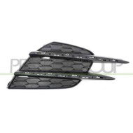 Griglia Destra Paraurti Nera Per Mercedes A Class (w177) 5 Porte Amg/amg Line Dal 2018