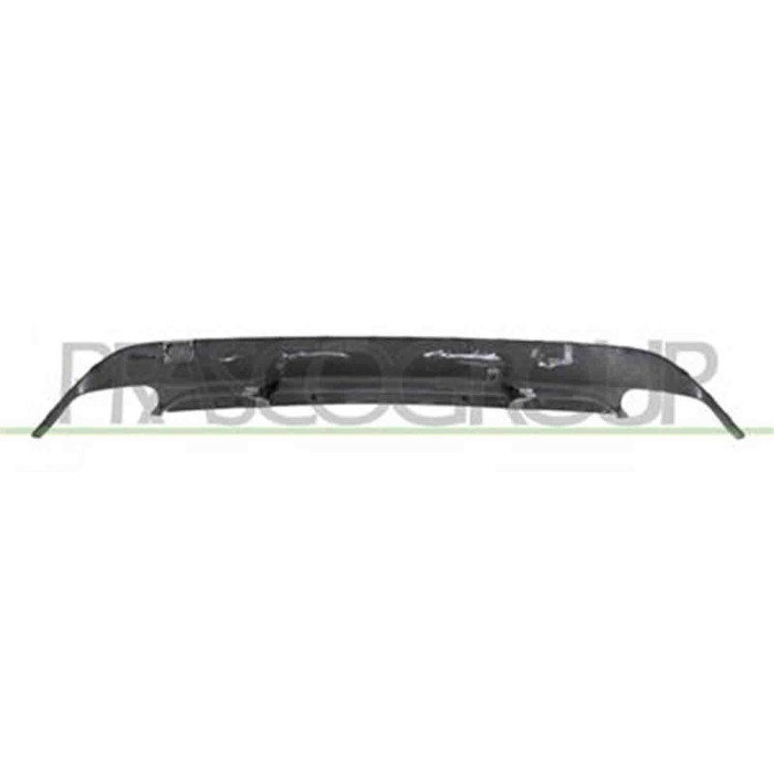 ME3501851_1.JPG Spoiler Paraurti Posteriore Nero Goffrato Con Scarico Doppio A Destra E A Sinistra Per Mercedes Cla Class (w117/