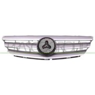 Griglia Radiatore Grigia Con Modanatura Cromata Per Mercedes B Class (w245) Dal 2005 Al 2008