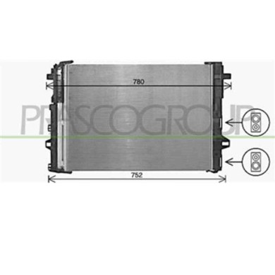 ME424C001_1.JPG Condensatore Per Mercedes B Class (w246) Dal 2011 Al 2014