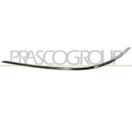 Profilo Cromato Sinistro Paraurti Anteriore Per Mercedes C Class Coupe' (c204) Dal 2011 Al 2015