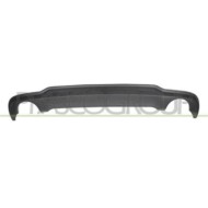 Spoiler Paraurti Posteriore Nero/goffrato Per Mercedes C Class (w204/s204) Dal 2011 Al 2013