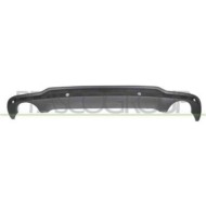 Spoiler Paraurti Posteriore Nero/goffrato Per Mercedes C Class (w204/s204) Dal 2011 Al 2013