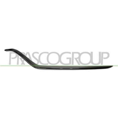 GUIDA_ALLA_SCELTA.JPG Profilo Sinistro Nero Lucido Paraurti Anteriore Per Mercedes C Class (w205/s205) Dal 2014 Al 2018