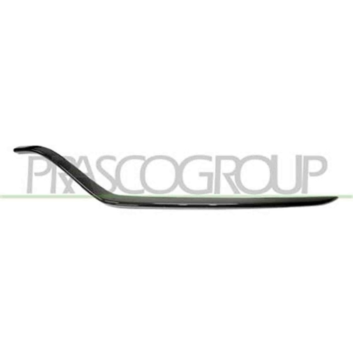 GUIDA_ALLA_SCELTA.JPG Profilo Sinistro Nero Lucido Paraurti Anteriore Per Mercedes C Class (w205/s205) Dal 2014 Al 2018