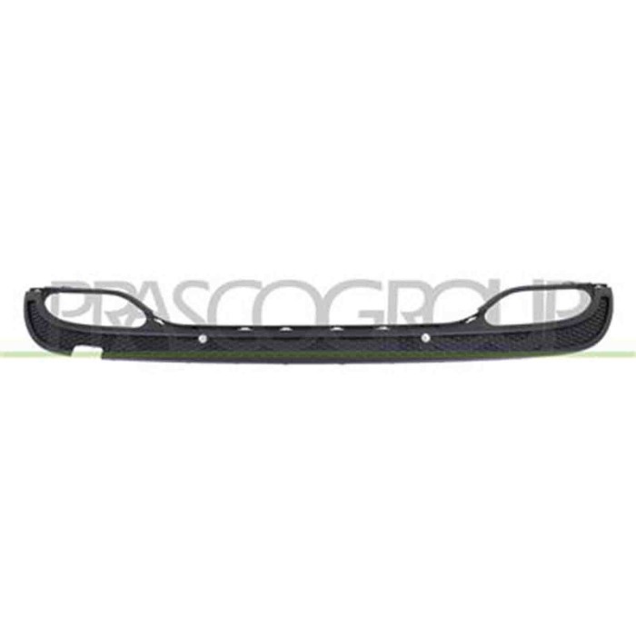 ME4421891_2.JPG Spoiler Paraurti Posteriore Nero Goffrato Per Mercedes C Class (w205/s205) Dal 2014 Al 2018