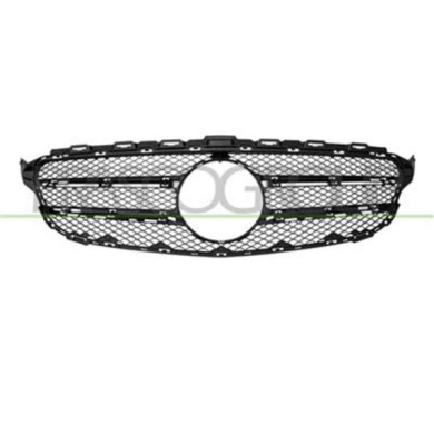 ME4422011_1.JPG Griglia Radiatore Nera Per Mercedes C Class (w205/s205) Dal 2014 Al 2018
