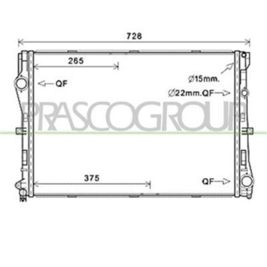 ME442R001_1.JPG Radiatore Per Mercedes C Class (w205/s205) Dal 2014 Al 2018
