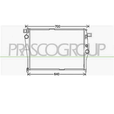 ME442R003_2.JPG Radiatore Per Mercedes C Class (w205/s205) Dal 2014 Al 2018
