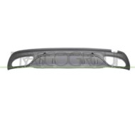 ME4441851_1.JPG Spoiler Paraurti Posteriore Nero/goffrato Per Mercedes C Class Amg/amg Line (w205/s205) Dal 2018 Al 2021