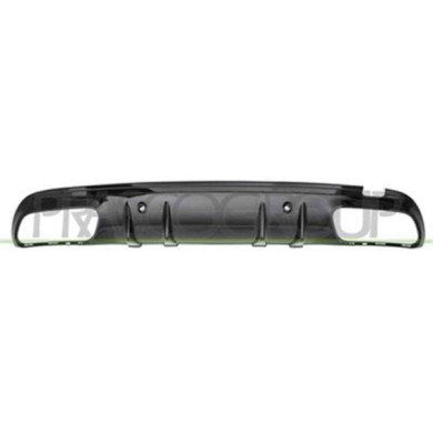 ME4441870_1.JPG Spoiler Paraurti Posteriore Nero Lucido Per Mercedes C Class Amg/amg Line (w205/s205) Dal 2018 Al 2021