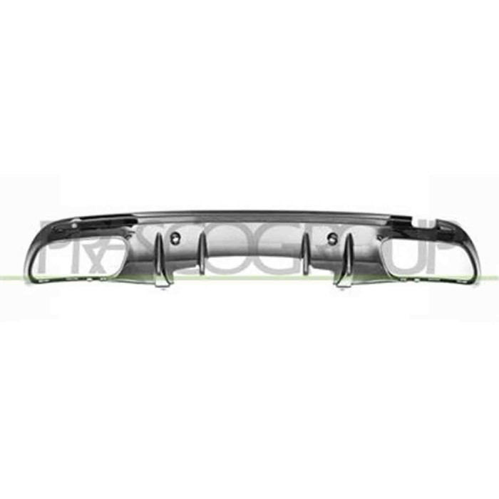 ME4441871_1.JPG Spoiler Paraurti Posteriore Nero Lucido Con Sede Gancio Rimorchio Per Mercedes C Class Amg/amg Line (w205/s205) 