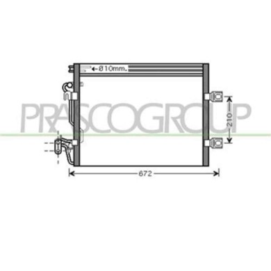 ME522C002_1.JPG Condensatore Per Mercedes S Class (w220) Dal 1998 Al 2002