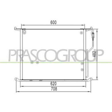 ME522C005_1.JPG Condensatore Per Mercedes S Class (w220) Dal 1998 Al 2002