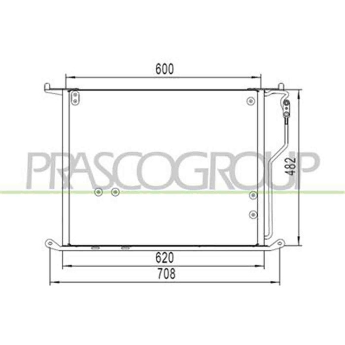 ME522C005_1.JPG Condensatore Per Mercedes S Class (w220) Dal 1998 Al 2002