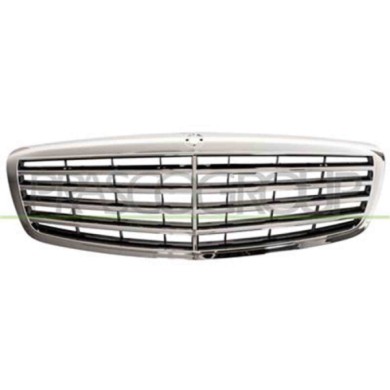 ME5262000_1.JPG Griglia Radiatore Completa Cromata/nera Per Mercedes S Class (w221) Dal 2005 Al 2009