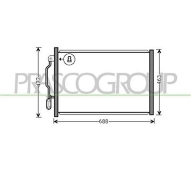 ME526C003_2.JPG Condensatore Per Mercedes S Class (w221) Dal 2005 Al 2009