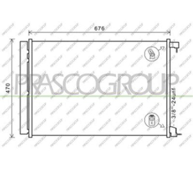 ME530C002_1.JPG Condensatore Per Mercedes S Class (w222) Amg/amg Line Dal 2013 Al 2017
