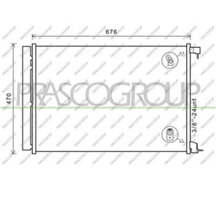 ME530C002_1.JPG Condensatore Per Mercedes S Class (w222) Amg/amg Line Dal 2013 Al 2017