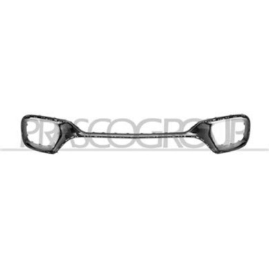 ME5321245_1.JPG Modanatura Centrale Nera Lucida Per Mercedes S Class (w222) Dal 2017 Al 2020