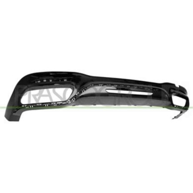 ME5321861_1.JPG Spoiler Paraurti Posteriore Nero Lucido Per Mercedes S Class (w222) Dal 2017 Al 2020