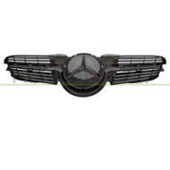 Griglia Radiatore Nera Per Mercedes Slk (r171) Dal 2008 Al 2011