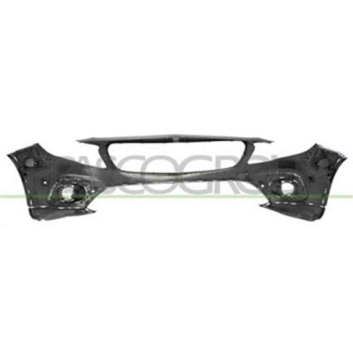 ME7021031_3.JPG Paraurti Anteriore Con Primer Per Mercedes Gla Class (x156) Dal 2017 Al 2019