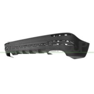 Spoiler Paraurti Posteriore Nero Goffrato Per Mercedes Gla Class (h247) Amg/amg Line Dal 2020
