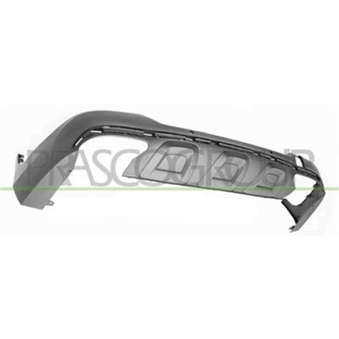 ME7141861_1.JPG Spoiler Paraurti Posteriore Nero Goffrato Per Mercedes Glc Class (x253) Amg/amg Line Dal 2015 Al 2020