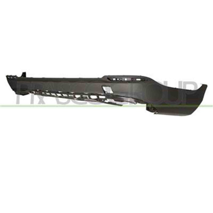 ME7151081_1.JPG Paraurti Posteriore Inferiore Nero Per Mercedes Glc Class (x253) Dal 2015 Al 2020