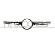 Modanatura Griglia Centrale Nera Lucida Per Mercedes Glc Class (x253) Dal 2015 Al 2020