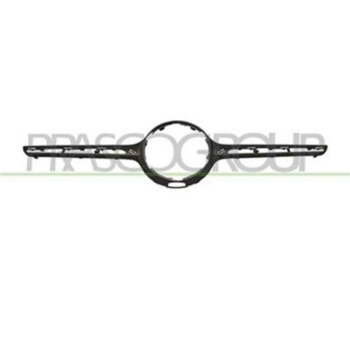 ME7152236_1.JPG Modanatura Griglia Centrale Nera Lucida Per Mercedes Glc Class (x253) Dal 2015 Al 2020