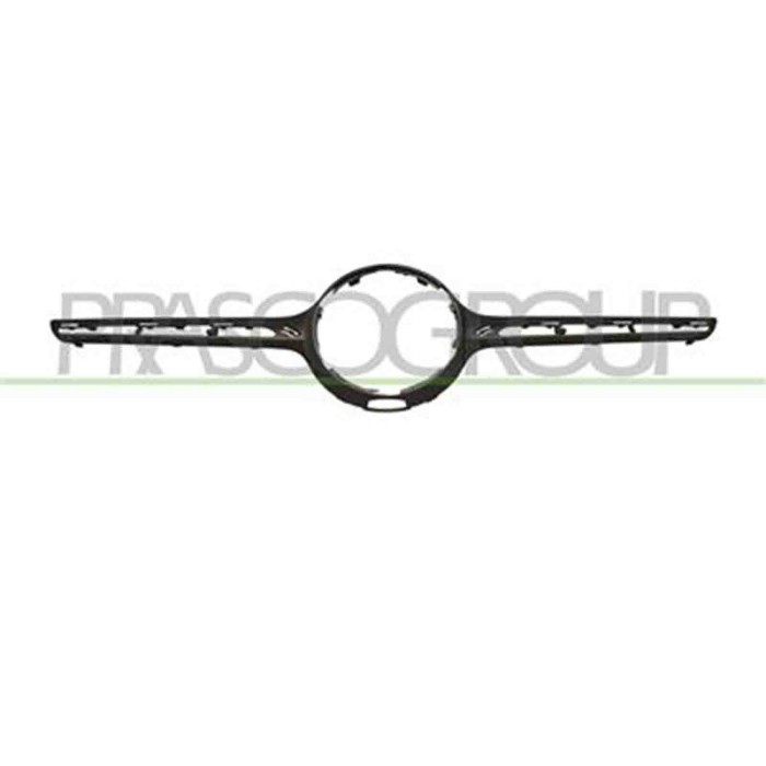 ME7152236_1.JPG Modanatura Griglia Centrale Nera Lucida Per Mercedes Glc Class (x253) Dal 2015 Al 2020