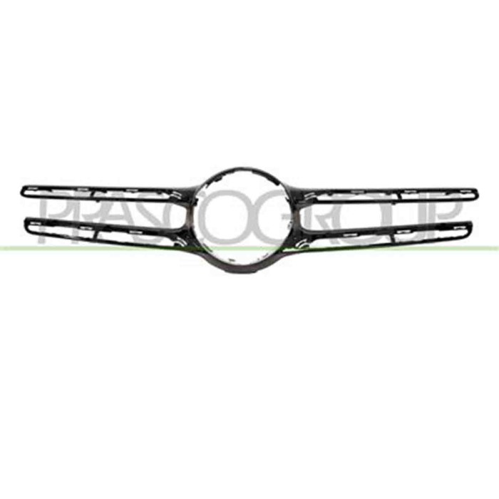 ME7152305_1.JPG Modanatura Nero Lucida Griglia Radiatore Per Mercedes Glc Class (x253) Dal 2015 Al 2020